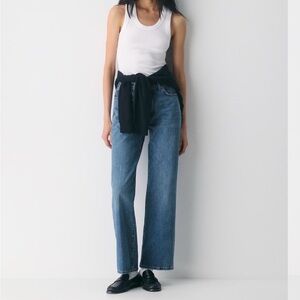 Aritzia Denim Forum The Farrah Hi-Rise Wide Jean